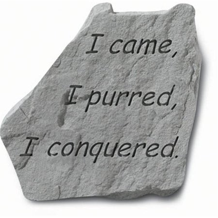 KAY BERRY INC Kay Berry- Inc. 91520 I Came-I Purred-I Conquered - Garden Accent - 9 Inches x 9 Inches 91520